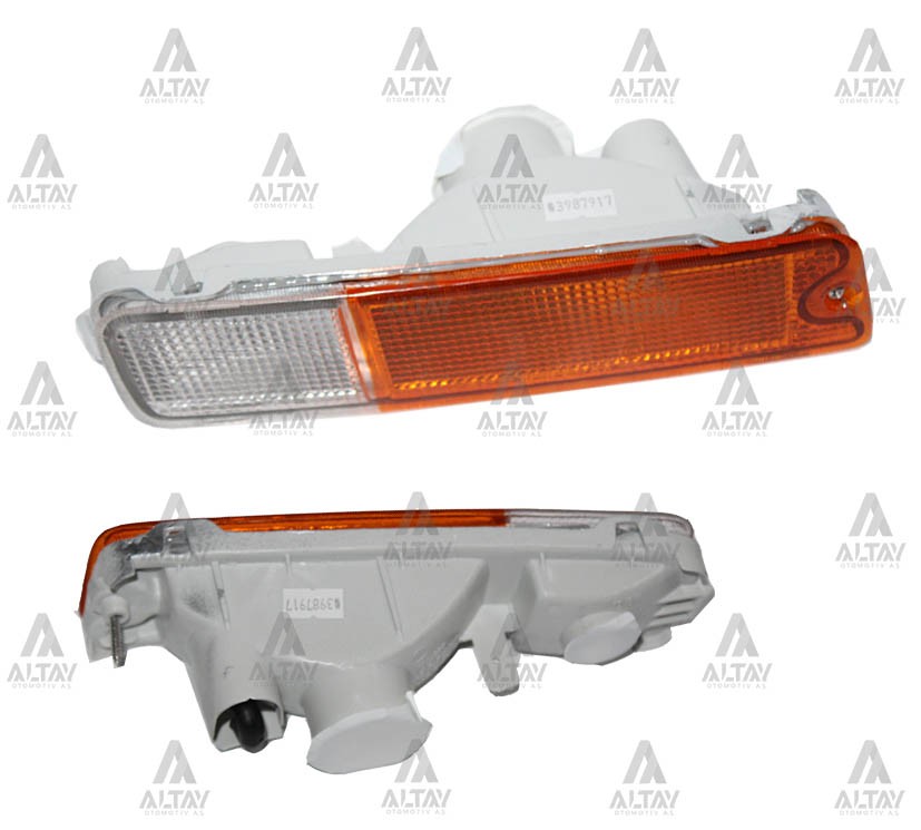 Mitsubishi L200 Sağ Sınyal Lambası Tampon 1999-2005 L Sarı-beyaz Sag OEM MR109134